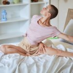 Woke up and stretched: 5 exercises you can do right in bed